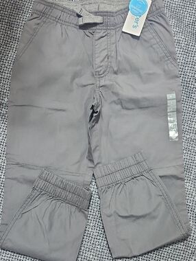 Carters Gray Kids Elastic Waist Casual Pants